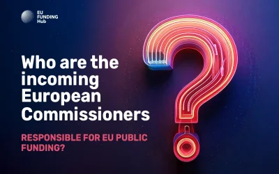 Who are the incoming European Commissioners responsible for EU public funding?